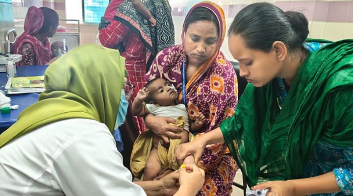 সিলেটে হাম উপসর্গ নিয়ে আরও ২ শিশুর মৃত্যু